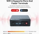 Мини ПК Beelink SER5 / AMD Ryzen 5 5600U / RAM 16GB / SSD 512GB / 1 x HDMI / 1 x LAN / Wi-Fi 6 / Bluetooth 5.2 / Windows 11 Pro / Черный - изображение 4