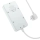 Сетевое зарядное устройство Удлинитель с USB HOCO AC8A 3x220VEU+3хUSBх18W +Type-Cх3A/30W PD/QC 1,5 м Чёрный с белым - изображение 9