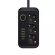 Удлинитель на 3 розетки, сетевой фильтр Power Socket с USB-C, 1.8 метра, Черный - изображение 2