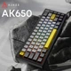 Клавиатура Ajazz AK650 Moon Yellow Switch USB UA Black/Grey/Yellow (AK650-MY-GWY) - изображение 6