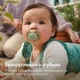 Пустышка Philips AVENT Ultra Soft 6-18 місяців 2 шт, жовто-зелена (SCF091/46) - изображение 7