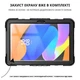 Чохол до планшета BeCover FortTab Lenovo Idea Tab/K11 (2nd Gen) TB336/Xiaoxin Pad (2025) 11" Black (714080) - зображення 1