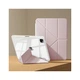 Чохол для планшета BeCover Ultra Slim Origami Transparent Apple iPad Pro 11" M4 2024 Pink - зображення 6