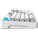 Клавиатура GamePro Asgard Drakkar Keychron Super Red Switch Wireless/Bluetooth/USB UA White (MK305WH) - изображение 3