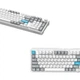 Клавиатура GamePro Asgard Drakkar Keychron Super Red Switch Wireless/Bluetooth/USB UA White (MK305WH) - изображение 4