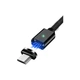 Дата кабель USB 2.0 AM to Micro 5P 1.0m Magnetic black Essager (EXCCXM-ML01) - зображення 2