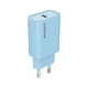 Зарядний пристрій Canyon 30CL OnCharge USB-C PD30W Light Blue (CNE-CHA30CLLBL) - зображення 1