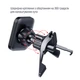 Універсальний автотримач ColorWay Magnetic Air Vent-6 (360° rotation) Gray (CW-CHM16-GR) - зображення 7