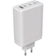 Зарядное устройство Canyon CU140ACC GaN 150W 3xPD 1xQC EU White (CNS-CUW140ACC) - изображение 1
