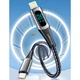 Дата кабель USB-C to Lightning 2.0m 20W Digital Display black Essager (EXCTL-YDA01) - изображение 9