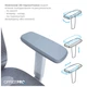 Офісне крісло OfficePro Balance OC620-G-DG-DG (OC620-G-DG-DG) - зображення 7