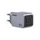 Зарядное устройство Ugreen 2xUSB-C PD45W GaN X707 gray (35008) - изображение 2