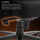 Кресло игровое GamePro GC775B Fabric Black (GC775B) - изображение 7