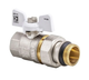 Кран с американкой 1/2" "антипротечка" (KOER KR.227.W-Gi) белый (KR0190) - изображение 1