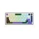 Клавиатура Hator Hellyberry HK75 Mechanical Linear RGB Wireless/Bluetooth/USB UA White/Violet (HK75_wireless) - изображение 1