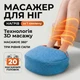 Массажер для ног RETTER WarmFeetComfort технология 3D массажа с функцией теплого компресса Blue - изображение 1