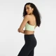 Женский зеленый топ New Balance Essential Train Bra 34 (XS) (WB51039MEW) - изображение 3