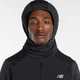 Чоловіче чорне худі New Balance Grid Balaclava 46 (S) (MT53207BK) - зображення 4