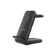 Зарядний пристрій Choetech Wireless 3-in-1 15W black (T608-F) - зображення 2