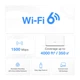 Точка доступа Wi-Fi Mercusys HALO-H60X-2-PACK - изображение 6