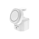 Зарядний пристрій Canyon 4-in-1 wireless charging stand 30W + charger 65W + cable 1.0m white (CNS-WCS405W) - зображення 2