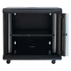 Шафа настінна GEAR 12U 19" 600x450x650 мм, + полка 19", black (GWMSN-12U-600-450) - изображение 2