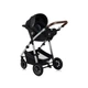 Коляска Lionelo 3 в 1 Amber 3 Black Silver (LO-AMBER BLACK SILVER (3in1)) - изображение 6