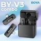 Мікрофон Boya BY-V3 combo Type-C/Lightning Black (BY-V3 Combo) - зображення 10