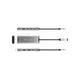 Концентратор J5create USB-C 9-in-1 2xUSB 3.2 + 2xUSB-C PD + 2xHDMI 4K + DisplayPort + SD/TF + RJ45 1000Mbps gray (JCD397-N) - зображення 5