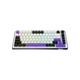 Клавіатура Hator Hellyberry HK75 Mechanical Linear RGB USB UA White/Violet (HK75) - зображення 8
