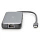Порт-реплікатор Digitus USB-C > 2xHDMI/2xUSB-A/USB-C/SD/MicroSD/RJ54 (DA-70915) - зображення 4