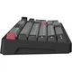 Клавіатура GamePro Asgard Drakkar Keychron Super Red Switch Wireless/Bluetooth/USB UA Black (MK305BK) - зображення 2