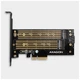 Контроллер AXAGON PCIe to NVMe+SATA M.2 (PCEM2-D) - изображение 2