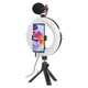 Набор блогера Hama Smartphone Tripod Smart-80 V2, 9.5cм, Bluetooth, LED ring (00004657) - изображение 9