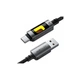 Дата кабель USB 2.0 AM to USB-C 1.2m 60W black Acefast (6974316284673) - изображение 2
