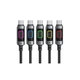 Дата кабель USB-C to USB-C 1.2m 60W black Acefast (6974316284666) - зображення 6