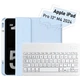 Чохол до планшета BeCover with keyboard Apple iPad Pro 13 M4 2024 Light Blue (713005) - зображення 1