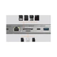 Порт-реплікатор J5create Dock-Station USB-C 10-in-1 (HDMI/PD/USB-A/USB-C/LAN/картридер/audio) (JCD543P-EN) - зображення 6