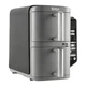 Мультипіч Ninja Double Stack XL 2-Level Hot Air Fryer 9,5 л with Smart Cook System (SL451EU) - зображення 2