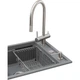 Мойка кухонная GRANADO Royal Estella grafito (+ подрібнювач Algar 1000 + змішувач Ferrol inox + дозатор Redondo inox + (ksg0309) - изображение 3