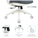 Офисное кресло OfficePro Balance OC550-W-DG-DG (OC550-W-DG-DG) - изображение 10