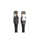 Патч-корд 1м, S/FTP, cat 8.1, AWG 24/7, LSZH, black Digitus (DK-1843-010) - изображение 2