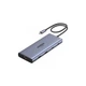 Порт-репликатор Ugreen Dock CM639 USB3.2 Type-C --> HDMIx2, 60Hz/2xUSB-A/2xUSB-C 3.2/ RJ45/SD/TF/PD 100W (45380) - изображение 1