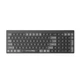 Клавиатура OfficePro SK985BO Bluetooth/Wireless UA Black/White (SK985BO) - изображение 1