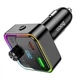 FM-трансмітер Hoco E81 Fantasy PD30W QC3.0 із швидкою зарядкою для автомобіля чорний - зображення 7