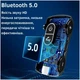 FM-трансмиттер Hoco E73 Pro Journey AUX BT серый для автомобиля с Mini Jack 3.5mm - изображение 10