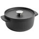 Каструля KitchenAid Matte Oven-to-table, чавунна з кришкою 3,3 л, чорна (CC004899-001) - зображення 1