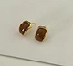 Сережки делікатні Конюшина jewelry коричневі - зображення 4