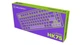 Клавіатура Hator Hellyberry HK75 White/Violet - зображення 9