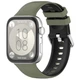 Ремінець ArmorStandart для Huawei Watch Fit 3 / 4 / 4 Pro Khaki Black (ARM89074) - зображення 1